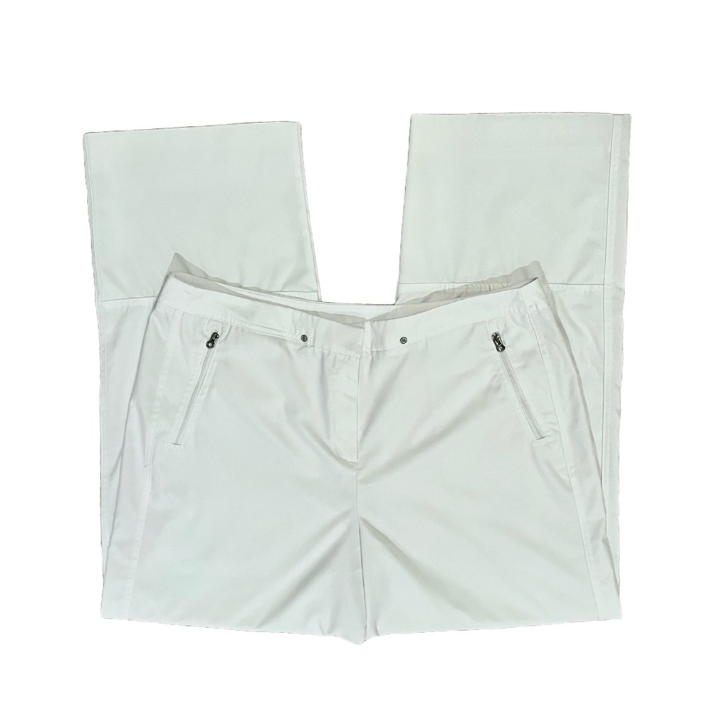 Tail Tech Golf Club Straight Leg White Pants Sports Active Women’s Size 16